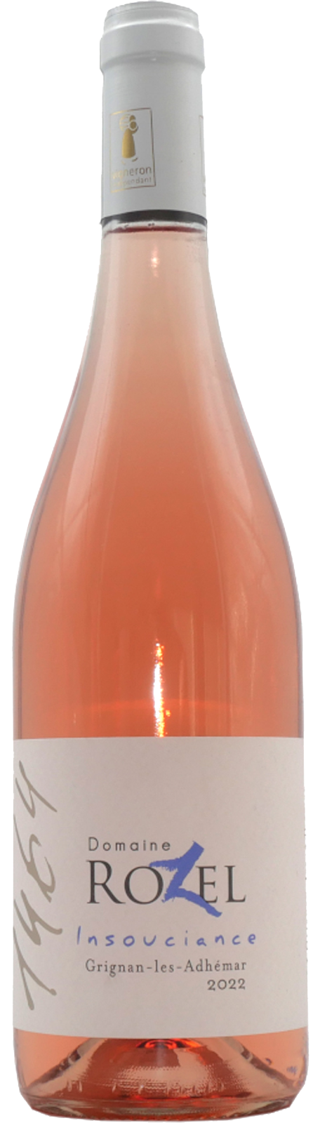 Découvrez la Cuvée Insouciance, un rosé fruité et sec, issu de l'agriculture biologique et de l'AOP Grignan-les-Adhémar. Un vin frais et élégant, idéal pour vos moments de détente et de convivialité.