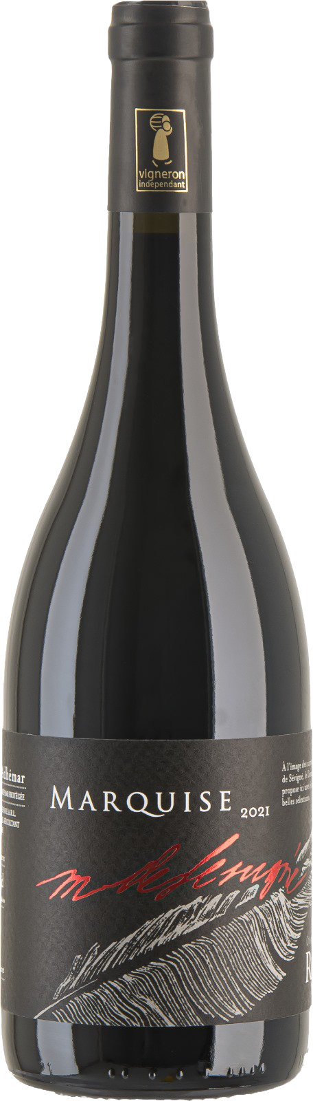 Découvrez la Cuvée Marquise, un vin rouge élégant bio de la Vallée du Rhône, vieilli en fût de chêne. Avec ses arômes fins et ses tanins soyeux, c’est un choix parfait pour accompagner vos mets festifs.