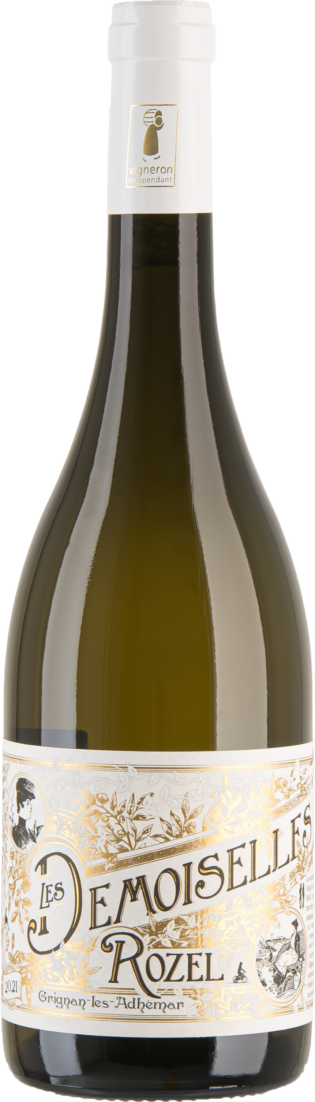 Découvrez la Cuvée Les Demoiselles, un Viognier élevé en cuve ovoïde, certifié bio et AOP Grignan-les-Adhémar. Un vin raffiné et complexe, offrant des arômes élégants et une profondeur exceptionnelle.